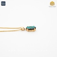 پلاک طلا فیروزه (کد 3945)