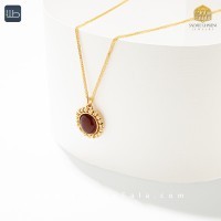 پلاک طلا عقیق (کد 3952)