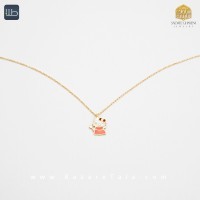 گردنبند طلا طرح کیتی (کد 3968)