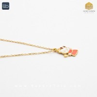 گردنبند طلا طرح کیتی (کد 3968)
