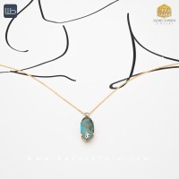 پلاک طلا فیروزه (کد 3947)