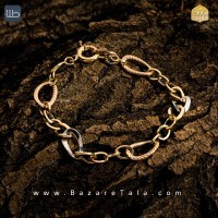 دستبند طلای هالویی (کد 4038)