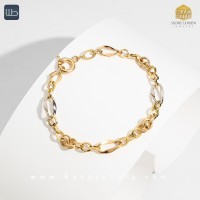 دستبند طلای هالویی (کد 4037)