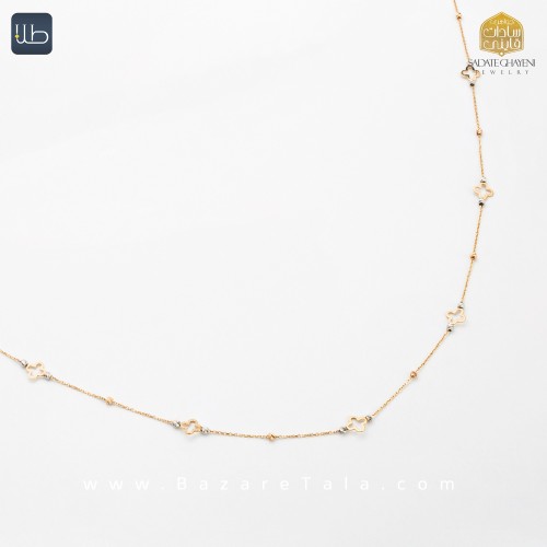 گردنبند طلا فانتزی (کد 3982)