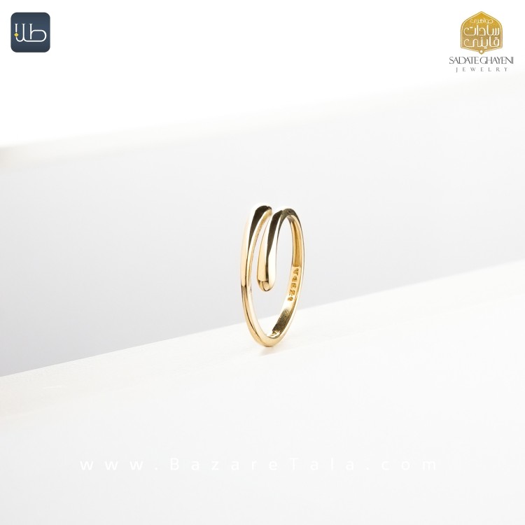 انگشتر طلا هندسی (کد 3647)