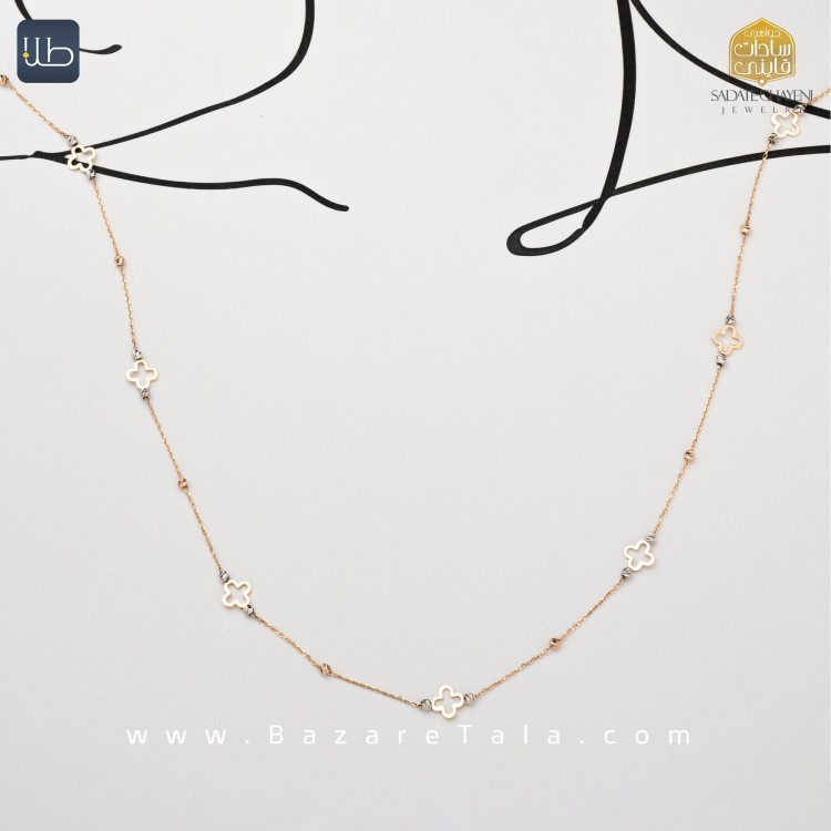 گردنبند طلا فانتزی (کد 3982)