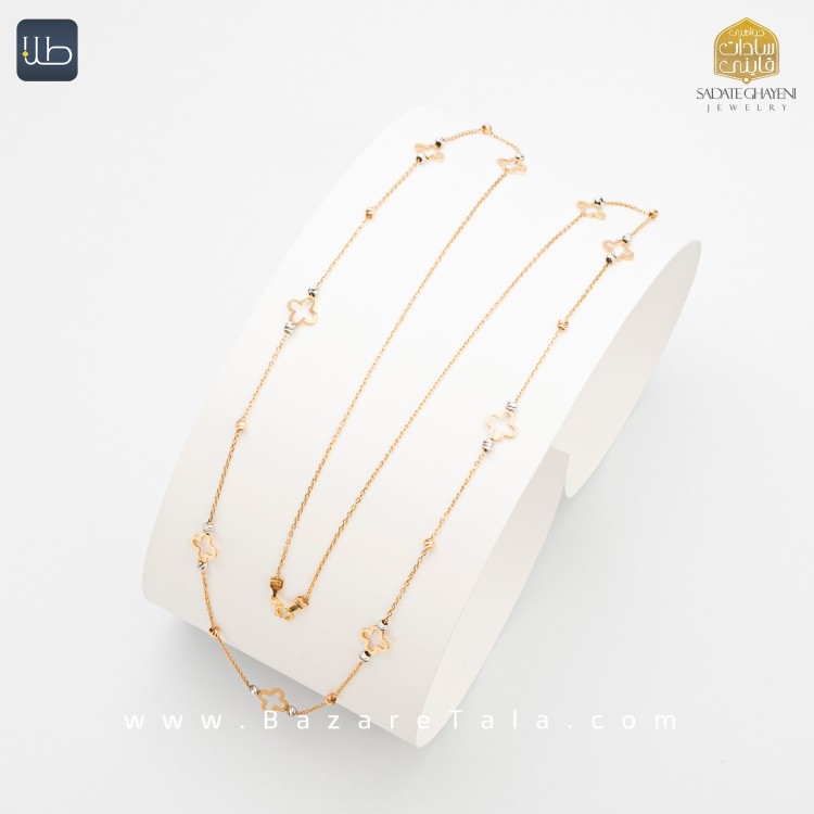 گردنبند طلا فانتزی (کد 3982)