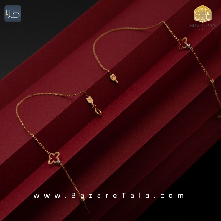 گردنبند طلا فانتزی (کد 3982)