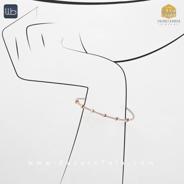 دستبند طلا freed (کد 3938)