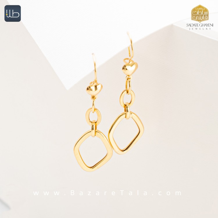 گوشواره طلا درسا (کد 3875)