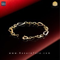 دستبند طلای هالویی (کد 4035)