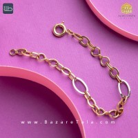 دستبند طلا هالوی (کد 4284)