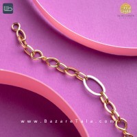 دستبند طلا هالوی (کد 4284)