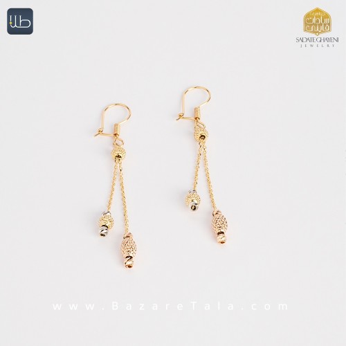 گوشواره طلا دوریکا (کد 3879)