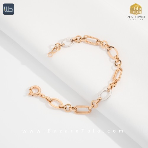 دستبند طلا هالوی (کد 4288)