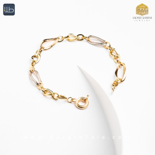 دستبند طلای هالویی (کد 4035)