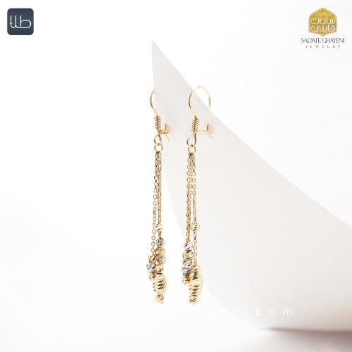 گوشواره طلا دوریکا (کد 3880)