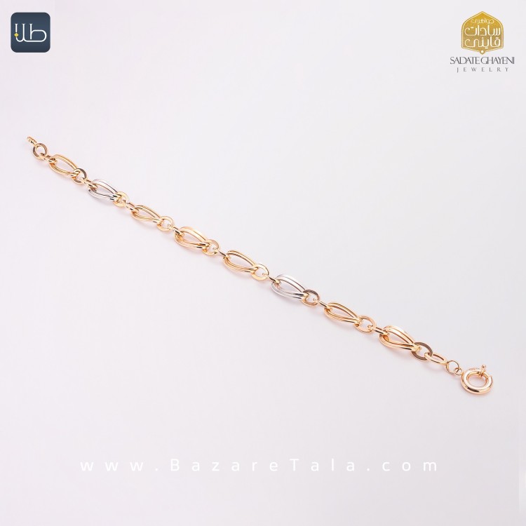 دستبند طلا هالوی (کد 4287)