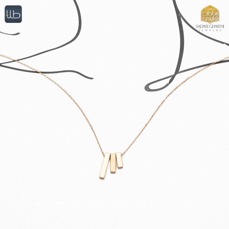 گردنبند طلا یاسمین (کد 4252)