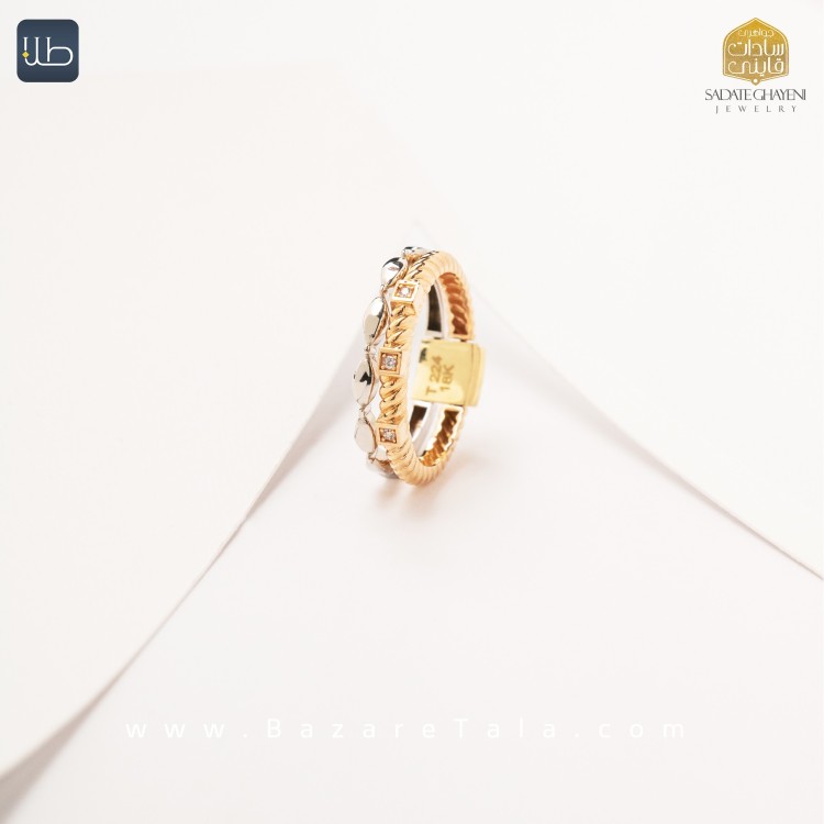 انگشتر طلا دیویدیورمن (کد 3670)