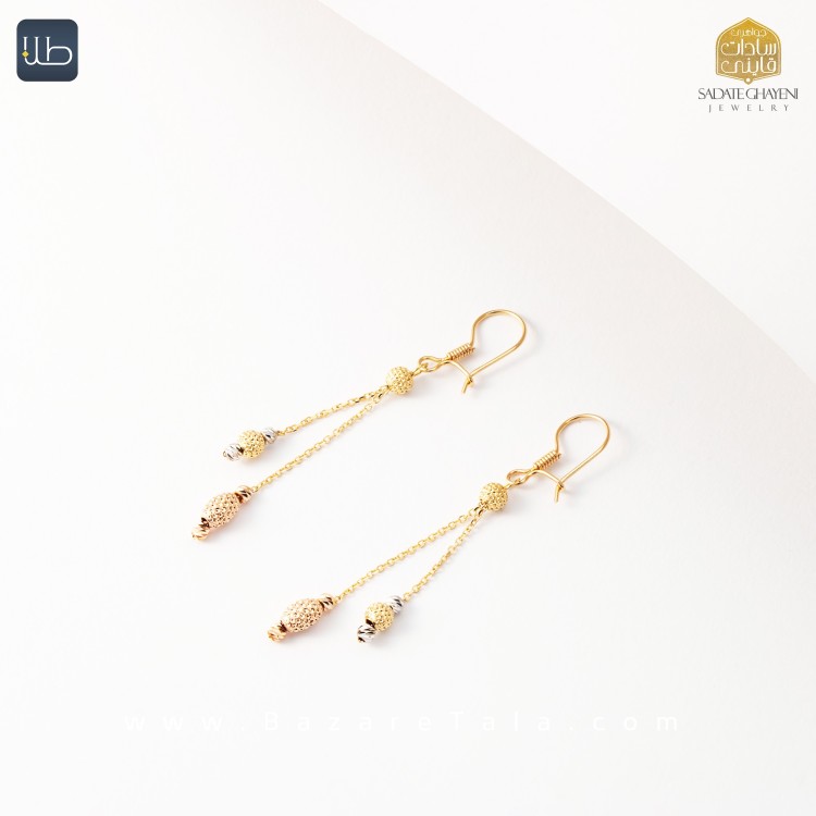 گوشواره طلا دوریکا (کد 3879)