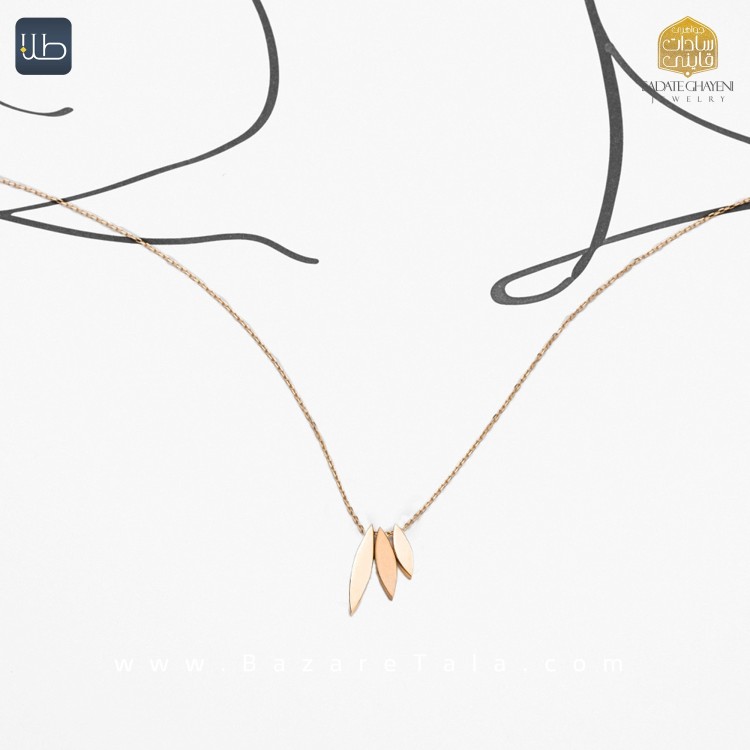 گردنبند طلا یاسمین (کد 4248)
