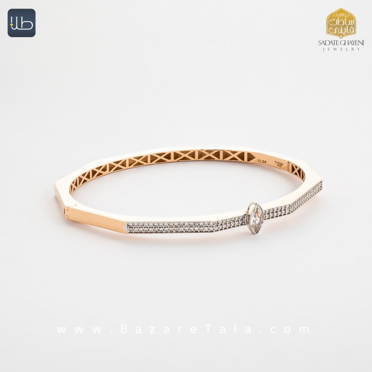 دستبند طلا تورنتو (کد 4495)