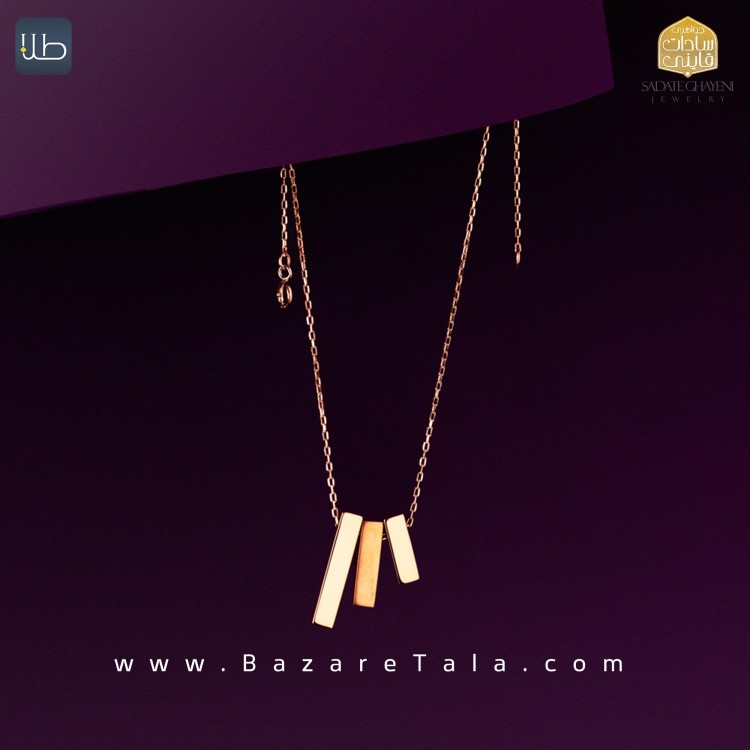 گردنبند طلا یاسمین (کد 4252)