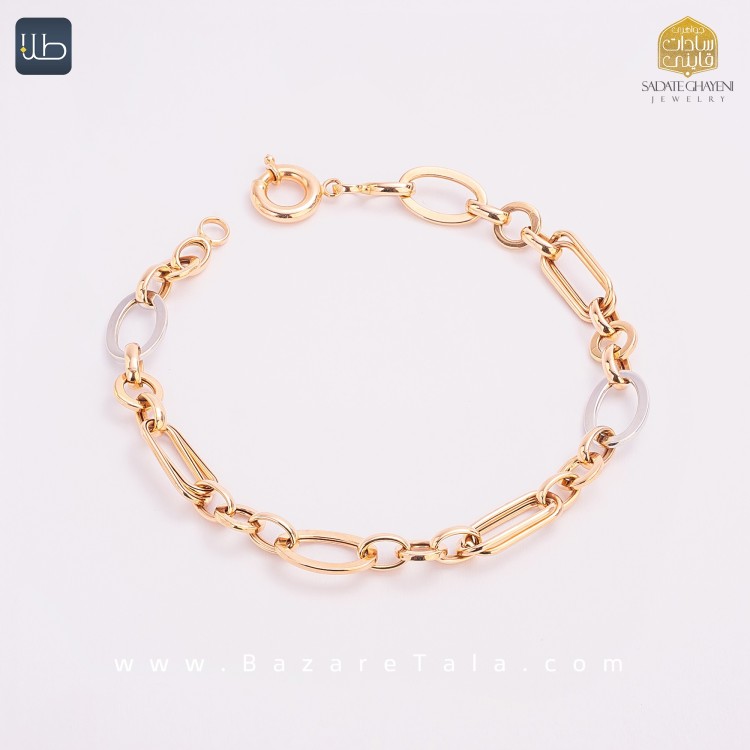 دستبند طلا هالوی (کد 4288)