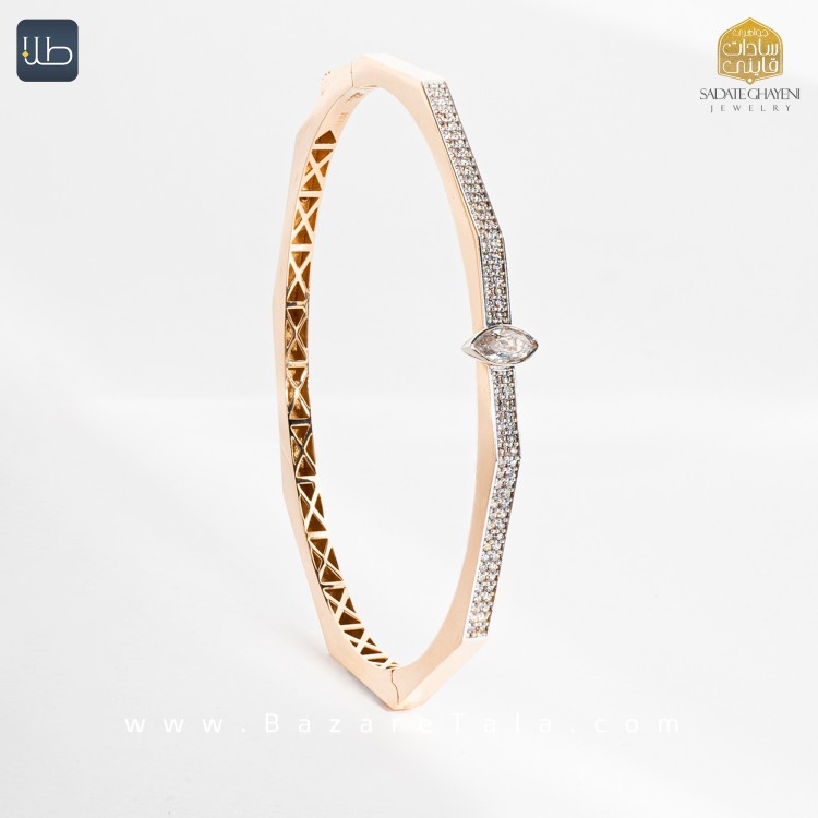 دستبند طلا تورنتو (کد 4495)