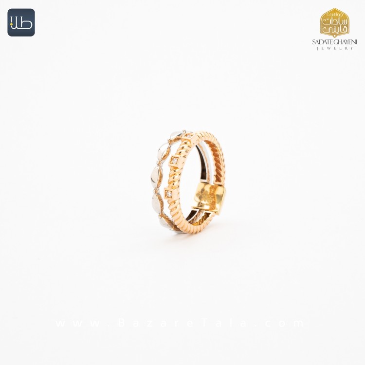 انگشتر طلا دیویدیورمن (کد 3670)