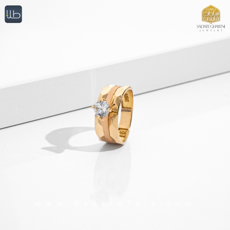 انگشتر طلا تورنتو نایس (کد 3664)