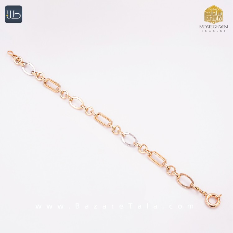 دستبند طلا هالوی (کد 4288)