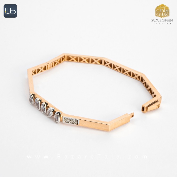 دستبند طلا تورنتو (کد 4502)