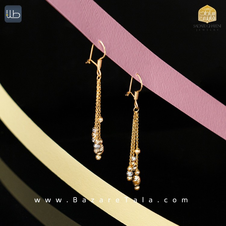 گوشواره طلا دوریکا (کد 3880)