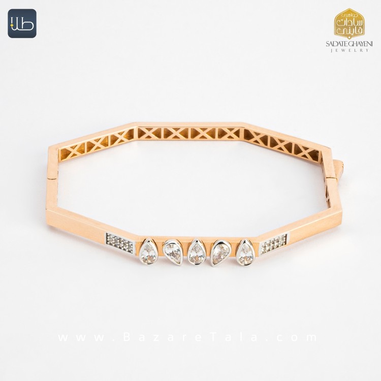 دستبند طلا تورنتو (کد 4502)