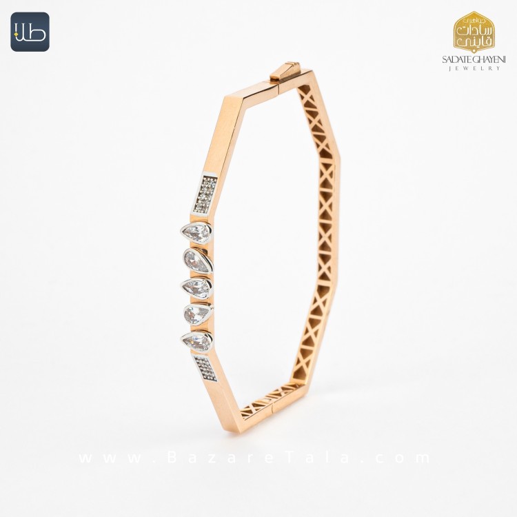 دستبند طلا تورنتو (کد 4502)