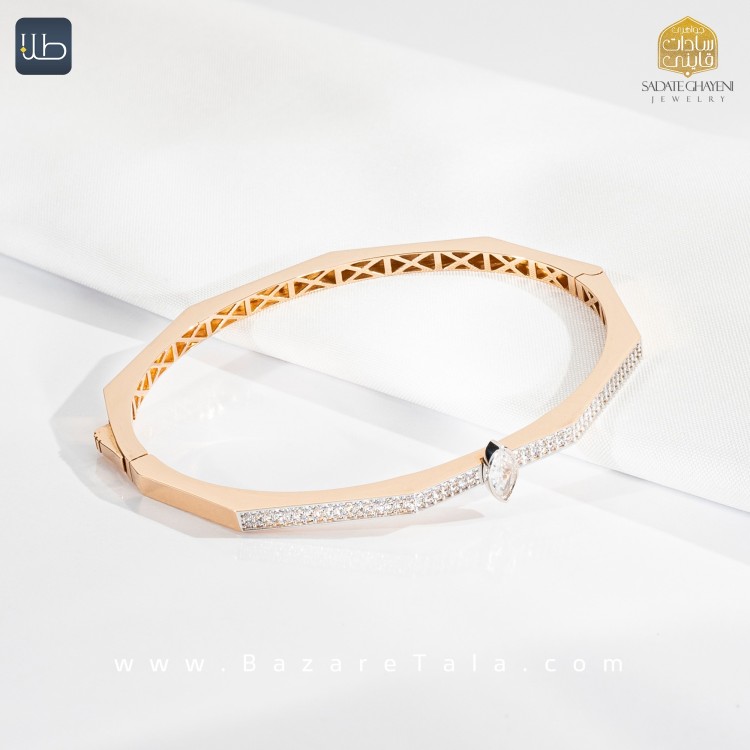 دستبند طلا تورنتو (کد 4495)