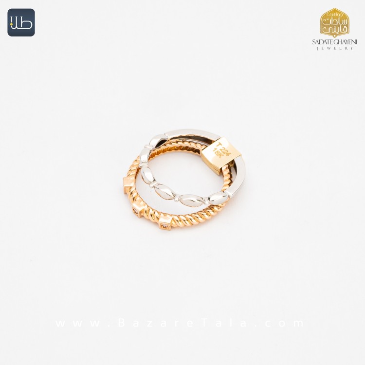 انگشتر طلا دیویدیورمن (کد 3670)