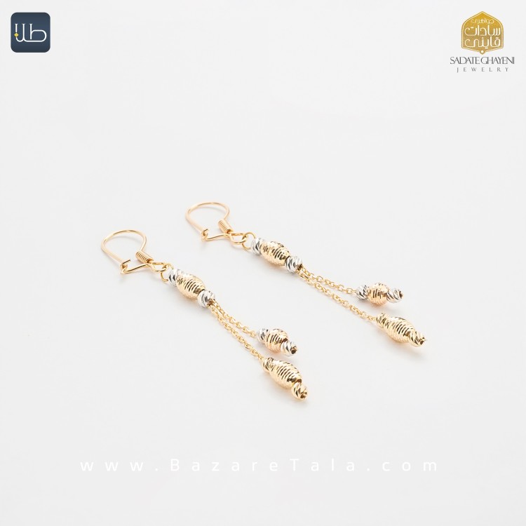 گوشواره طلا دوریکا (کد 3877)