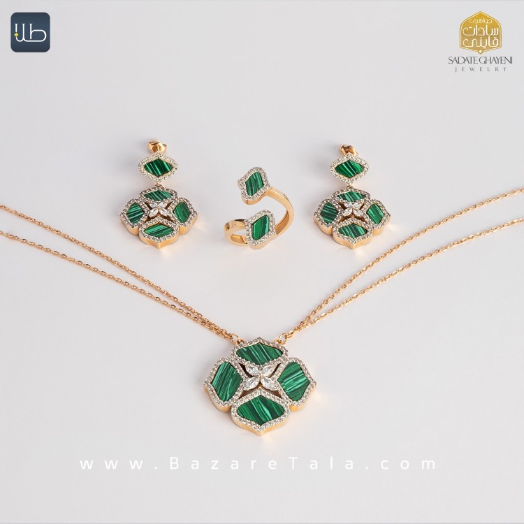 نیم ست طلا اکسترا (کد 4538)