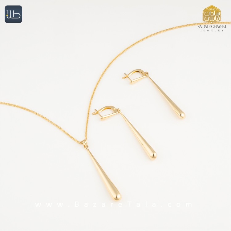 نیم ست طلا بنی آکوا (کد 4462)