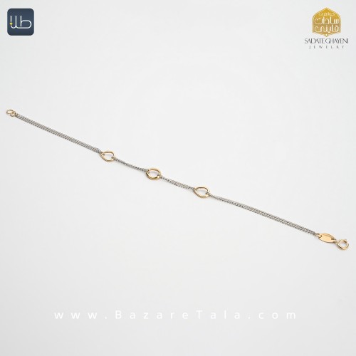 دستبند طلا تهران تاج (کد 4321)