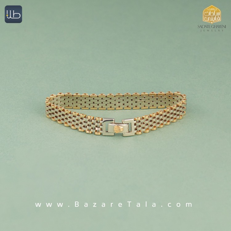 دستبند طلا رولکس (کد 4490)