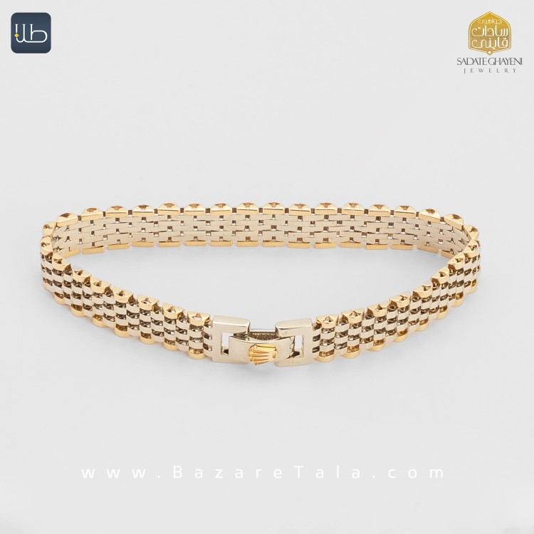 دستبند طلا رولکس (کد 4490)