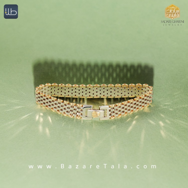 دستبند طلا رولکس (کد 4490)
