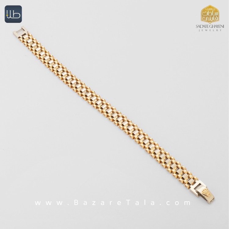 دستبند طلا رولکس (کد 4489)