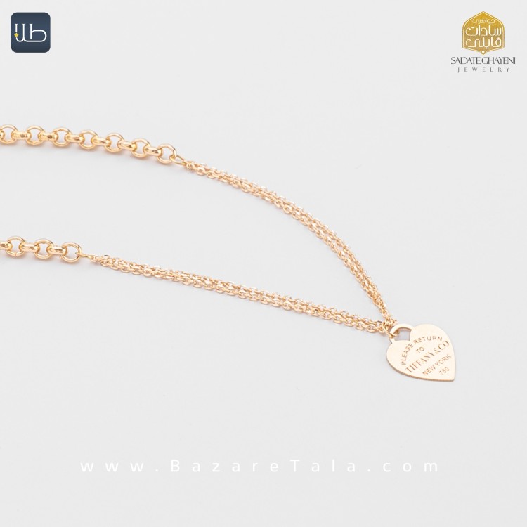 گردنبند طلا تیفانی (کد 4507)