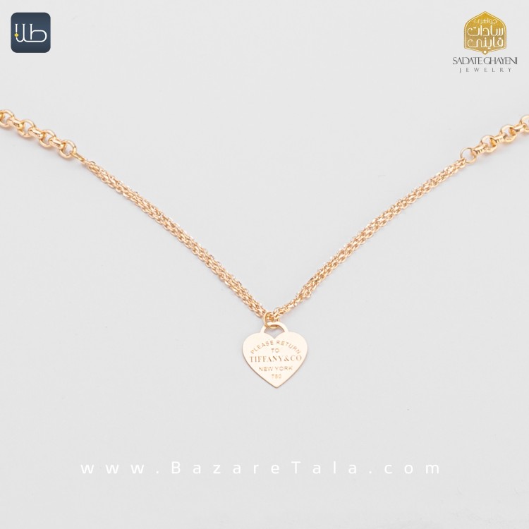 گردنبند طلا تیفانی (کد 4507)