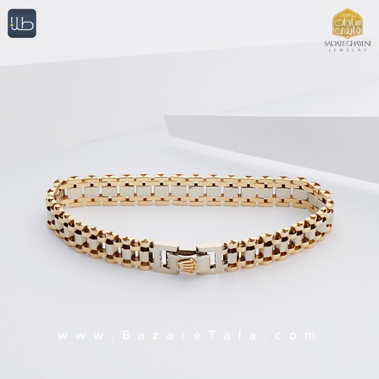 دستبند طلا رولکس (کد 4489)